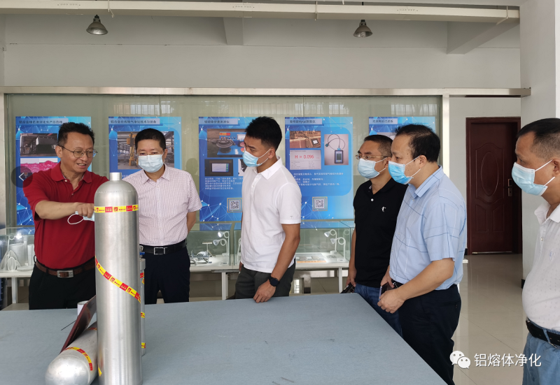 多位青口工業園區領導蒞臨麥特新視察 多位青口工業園區領導蒞臨麥特新視察